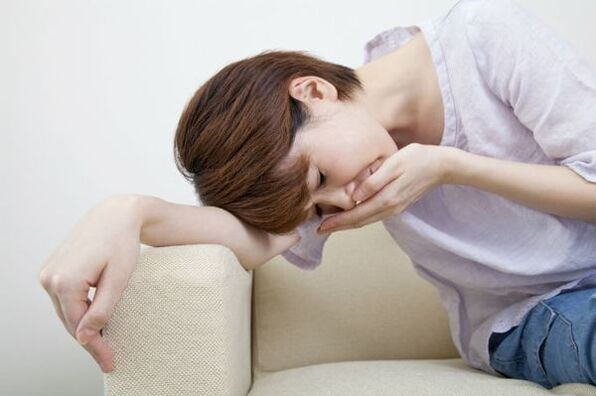 La nausée est un symptôme courant des helminthiases