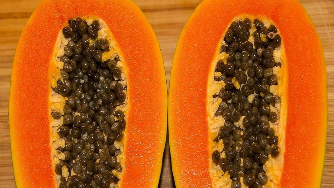 graines de papaye pour faire des vers