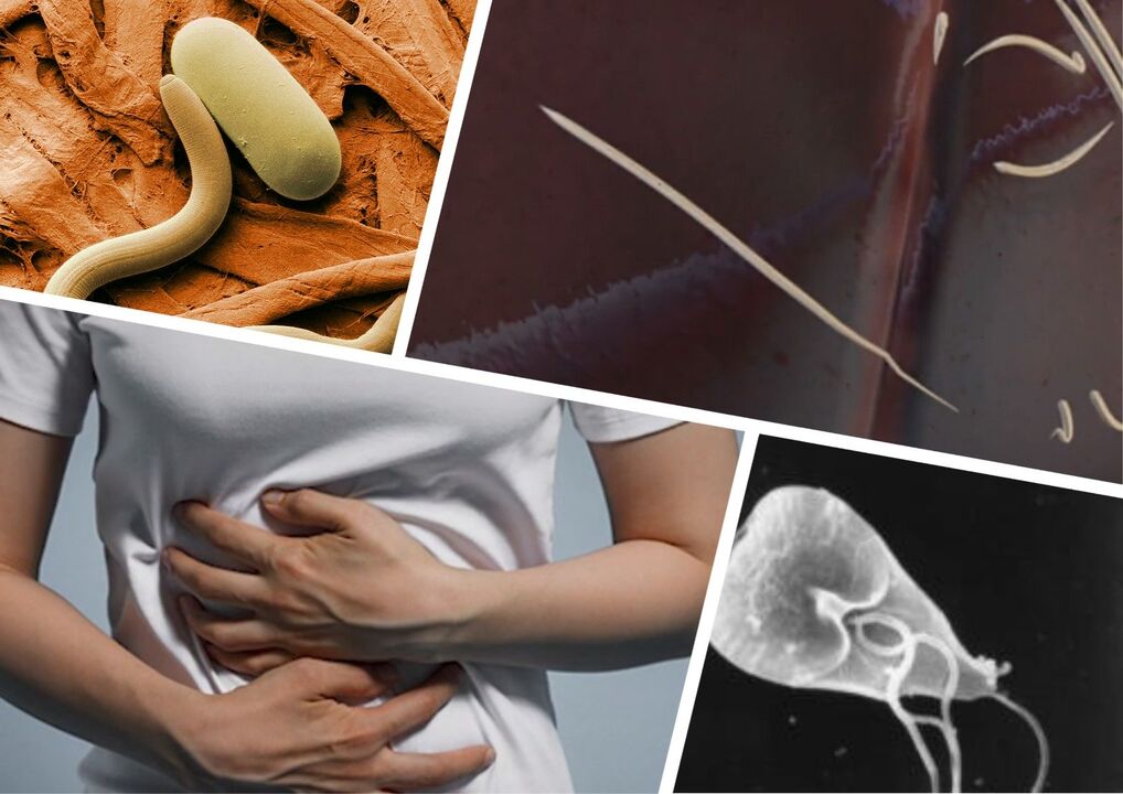 parasites dans le traitement corporel